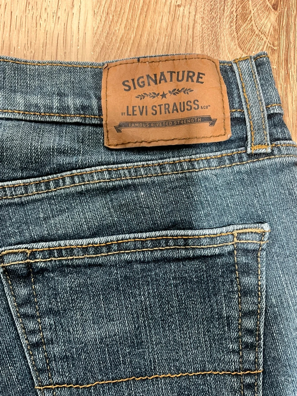Jean Levi's  Straight W34 L30 Vintage Bleu Délavé Lvh 168 – photo 9